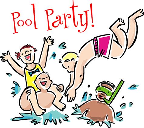 pool party cartoon|Pool Parties Cartoons and Comics .